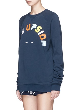 正面 -点击放大 - THE UPSIDE - 品牌标志图案卫衣