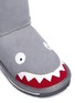 细节 - 点击放大 - EMU AUSTRALIA - Shark儿童款鲨鱼造型绒面羊皮短靴