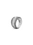 首图 - 点击放大 - JOHN HARDY - CLASSIC CHAIN钻石纯银几何纹理戒指
