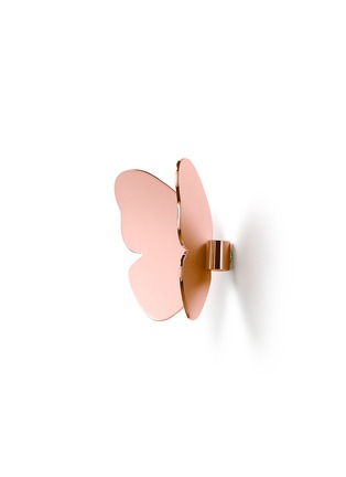 细节 –点击放大 - GHIDINI 1961 - Single Butterfly不锈钢蝴蝶挂钩－玫瑰金色