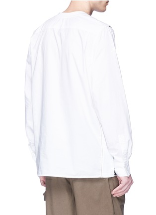 背面 - 点击放大 - 3.1 PHILLIP LIM - 条纹拼接府绸衬衫