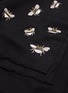 细节 - 点击放大 - JANAVI - Bees in the Wild蜜蜂刺绣羊毛混丝围巾