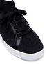 细节 - 点击放大 - ASH - Ninja拼色条纹针织袜靴式运动鞋