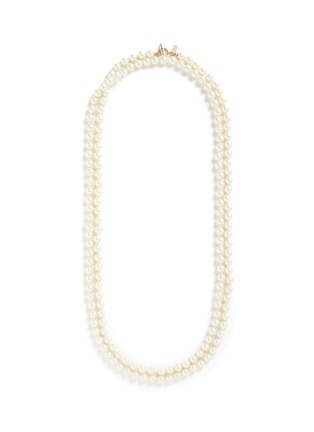 首图 - 点击放大 - KENNETH JAY LANE - 玻璃珍珠结绳型项链