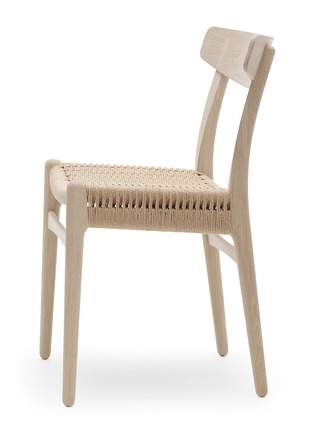 细节 –点击放大 - CARL HANSEN & SØN - CH23手工编织纸绳及橡木餐椅