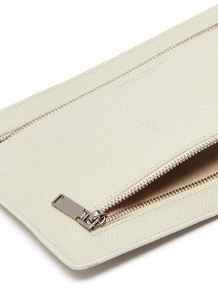 细节 –点击放大 - GLOBE-TROTTER - Currency wallet – Ivory