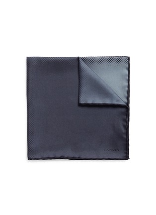 首图 - 点击放大 - LANVIN - 拼色方块真丝袋巾