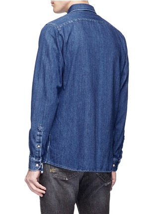 背面 - 点击放大 - DENHAM - Standard水洗牛仔衬衫