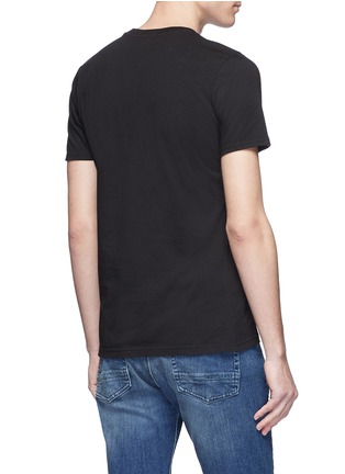 背面 - 点击放大 - DENHAM - Fuse品牌标志刺绣纯棉T恤