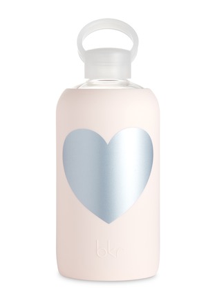 首图 -点击放大 - BKR - Silver Tutu Heart玻璃及硅胶水瓶－1L