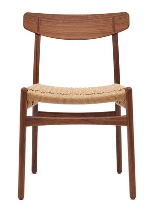 首图 –点击放大 - CARL HANSEN & SØN - CH23手工编织纸绳及胡桃木餐椅