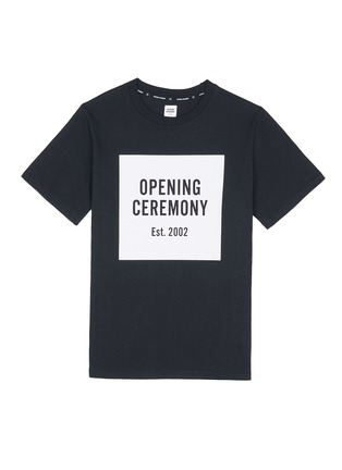 首图 - 点击放大 - OPENING CEREMONY - OC中性款倒影效果品牌标志纯棉T恤