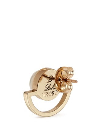 细节 - 点击放大 - LULU FROST - LILA淡水珍珠半圆形耳环