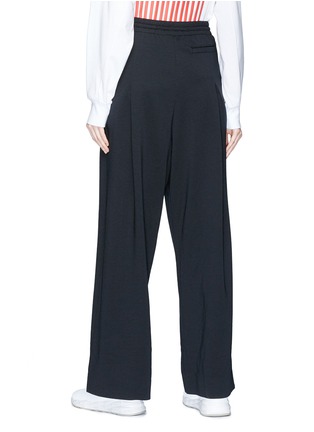 背面 - 点击放大 - Y-3 - Lux品牌标志阔腿休闲裤