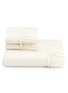 首图 –点击放大 - LANE CRAWFORD - 有机棉床罩套装－象牙白色