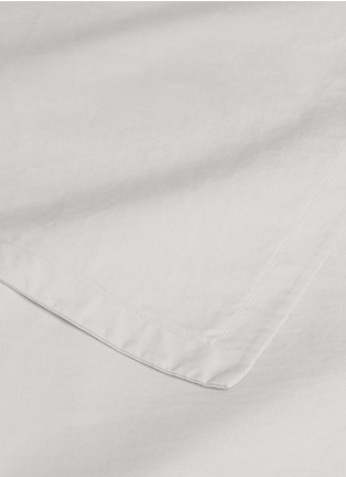 细节 –点击放大 - LANE CRAWFORD - 有机棉床品四件套－白色