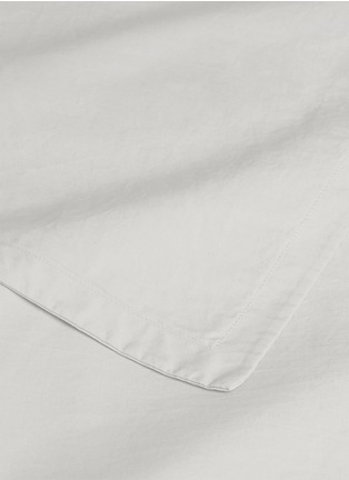 细节 –点击放大 - LANE CRAWFORD - 有机棉床品四件套－白色