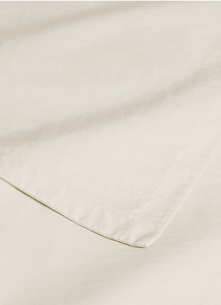 细节 –点击放大 - LANE CRAWFORD - 有机棉床品四件套－象牙白色