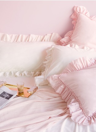  - LANE CRAWFORD - 有机棉床罩套装－粉色