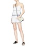 模特儿示范图 - 点击放大 - Kisuii - Emma镂空雏菊吊带上衣