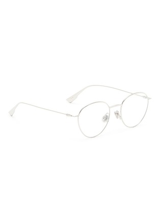模特儿示范图 - 点击放大 - DIOR - Dior Stellaire O2金属圆框眼镜
