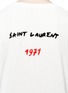 细节 - 点击放大 - SAINT LAURENT - SAINT LAURENT 1971提花纯棉T恤
