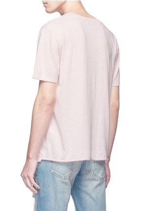 背面 - 点击放大 - SAINT LAURENT - 品牌标志纯棉T恤