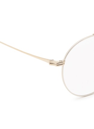 细节 - 点击放大 - STEPHANE + CHRISTIAN - Lille双鼻梁金属圆框眼镜