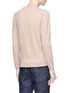 背面 - 点击放大 - ISAIA - 纯色超细美丽诺羊毛针织衫
