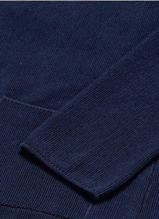 细节 - 点击放大 - ALTEA - 纯棉针织西服夹克