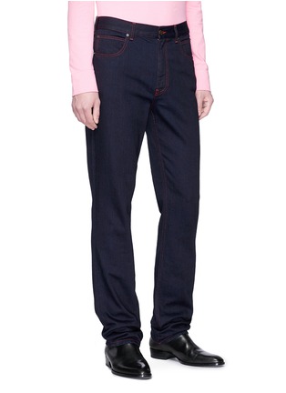 正面 -点击放大 - CALVIN KLEIN 205W39NYC - 车缝线纯棉牛仔裤