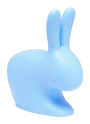 首图 –点击放大 - QEEBOO - Rabbit Chair Baby兔子造型儿童座椅－浅蓝色