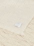 细节 –点击放大 - L'OBJET - Seville羊毛混马海毛毛毯－象牙白色