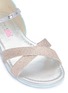 细节 - 点击放大 - SOPHIA WEBSTER - Chiara Mini幼儿款立体蝴蝶闪粉凉鞋