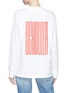 背面 - 点击放大 - PROENZA SCHOULER - PSWL品牌名称印花纯棉长袖T恤
