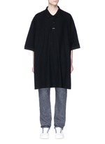 BALENCIAGA | 'Think Big!' slogan print oversized polo shirt | 男士 | Lane  Crawford - 流行品牌网上商城