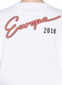 细节 - 点击放大 - BALENCIAGA - Europe 2018印花纯棉T恤