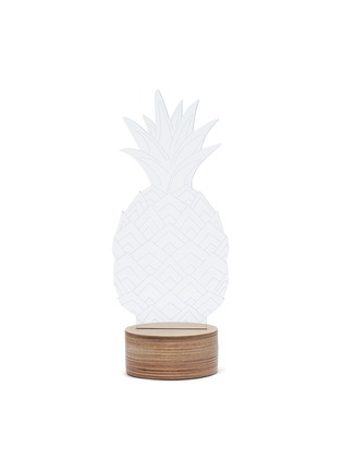 首图 –点击放大 - BULBING - LED平面亚克力玻璃台灯－菠萝造型