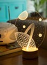  - BULBING - LED平面亚克力玻璃台灯－银河造型