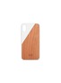 首图 - 点击放大 - NATIVE UNION - CLIC Wooden樱桃木手机壳（白色）－iPhone X