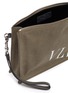 细节 - 点击放大 - VALENTINO GARAVANI - VLTN品牌名称帆布手拿包