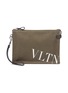 首图 - 点击放大 - VALENTINO GARAVANI - VLTN品牌名称帆布手拿包
