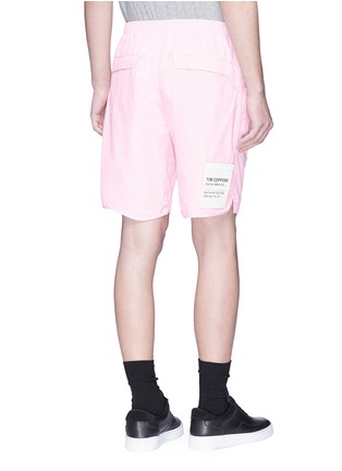 背面 - 点击放大 - TIM COPPENS - 品牌标签混棉短裤