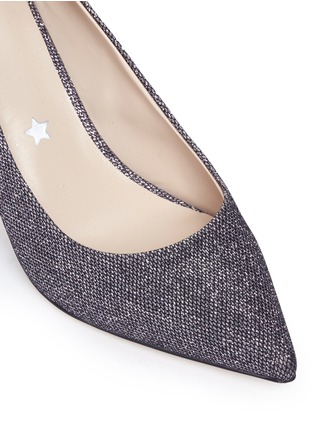 细节 - 点击放大 - PEDDER RED - Jess-Mesh闪粉尖头高跟鞋