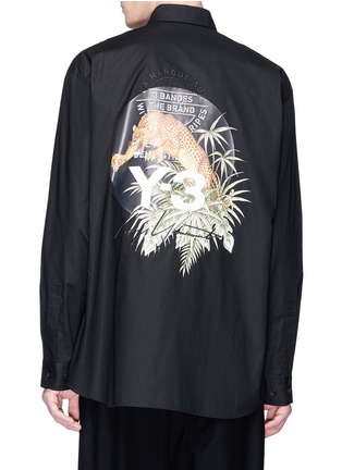 背面 - 点击放大 - Y-3 - 猎豹印花品牌标志刺绣衬衫