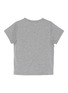 模特儿示范图 - 点击放大 - ACNE STUDIOS - Mini Nash儿童款方脸徽章纯棉T恤