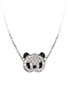 首图 - 点击放大 - BAO BAO WAN - Panda钻石18k白金熊猫造型项链