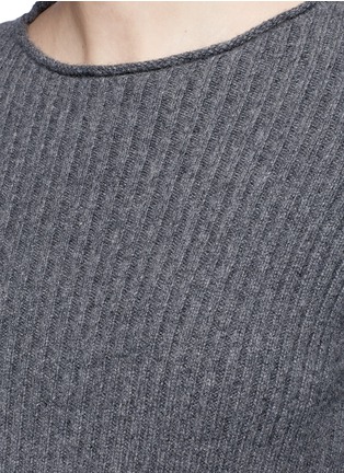 细节 - 点击放大 - THE ROW - ATILIA竖纹羊绒针织衫