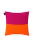 首图 –点击放大 - THE FABRICK LAB - 拼色混羊毛靠垫－橙色及玫红色