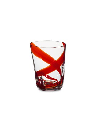 首图 –点击放大 - CARLO MORETTI - 不规则玻璃杯－红色条纹